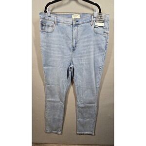 Abercrombie & Fitch Jeans Womens 35 Slim Straight Ultra High Rise Curve Love 90s